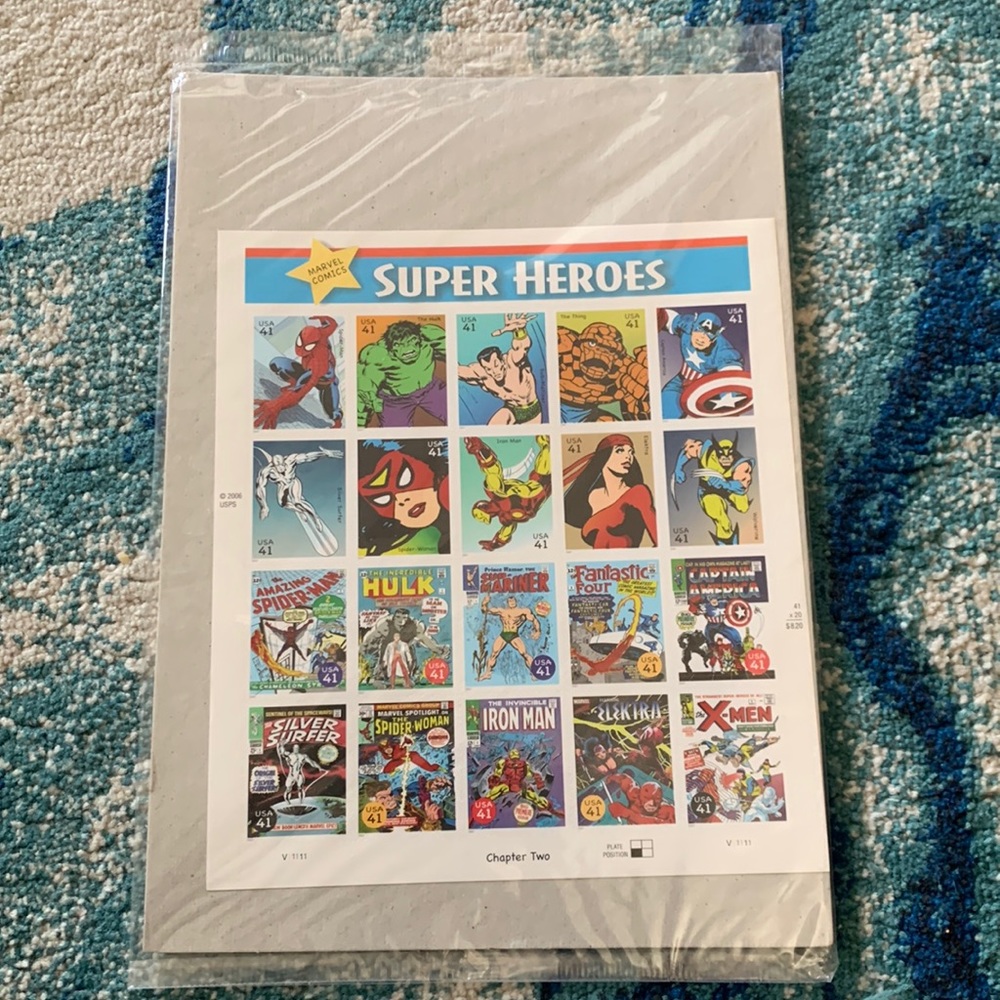 New, 2006 Marvel Comics Super Heroes Stamps
